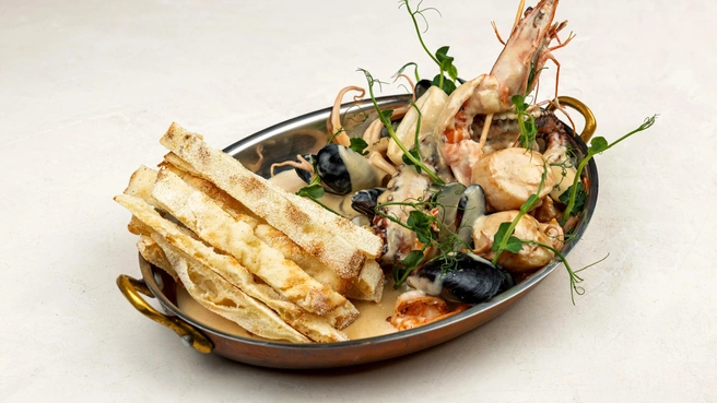 Блюда, которые готовят в «Пинцерии Бонтемпи», из настоящих итальянских продуктов | Источник: «Пинцерия Бонтемпи»