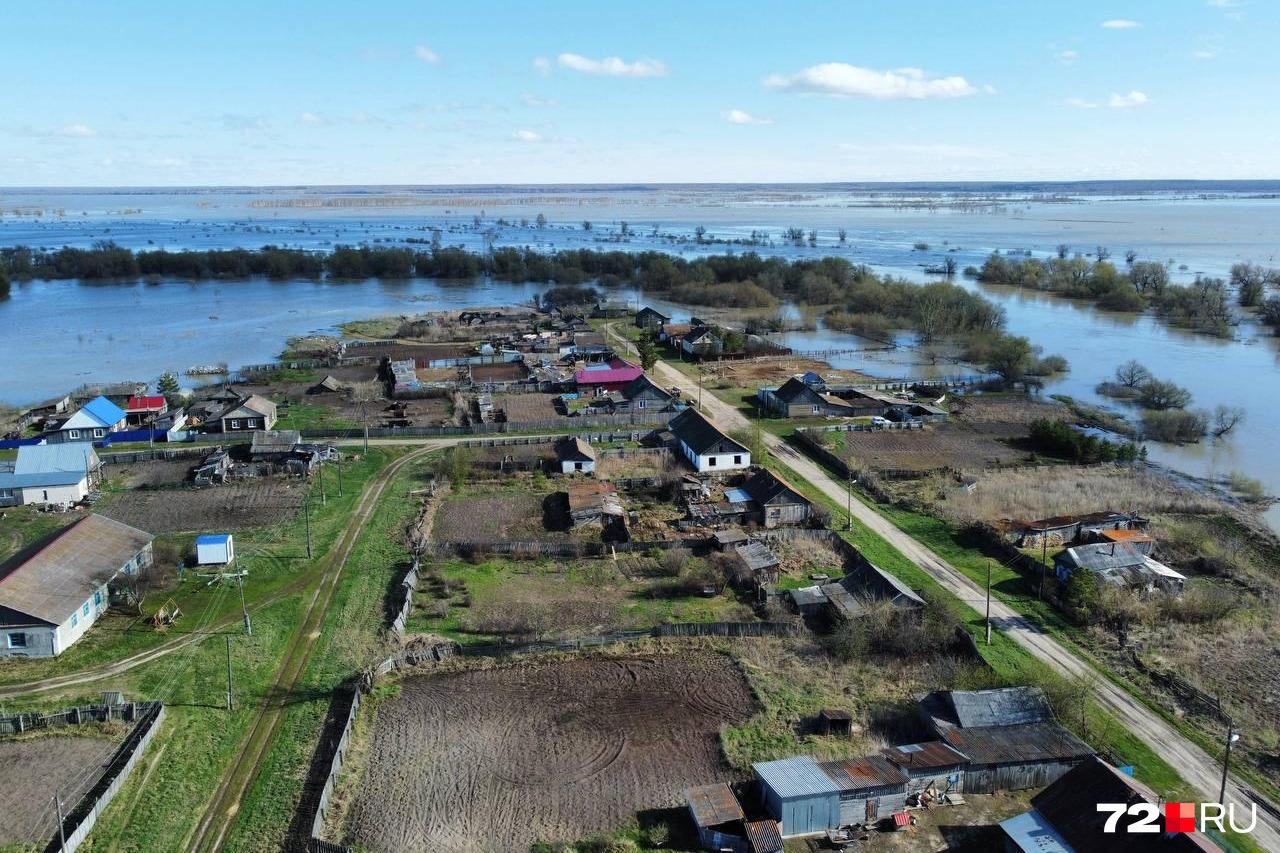 Уровень воды в реках Тюменской области: Ишим и Тобол - 3 мая 2024 - 72.ру