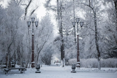 Siberia lives up to its reputation: cosmonaut shows frosty Irkutsk from orbit