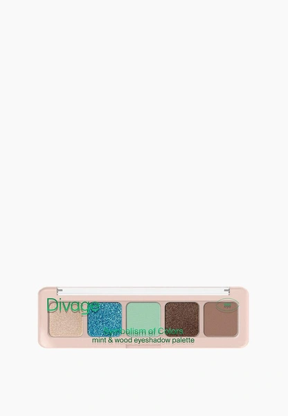 Тени для век Divage Palette Symbolism Of Colors — Mint&wood