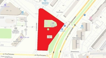 сквер «Тургеневский» на перекрестке Тургенева и Яна Полуяна | Источник: Сайт «Госуслуг»