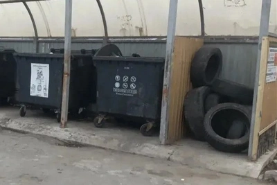 Штраф до 250 тысяч за покрышки у контейнеров