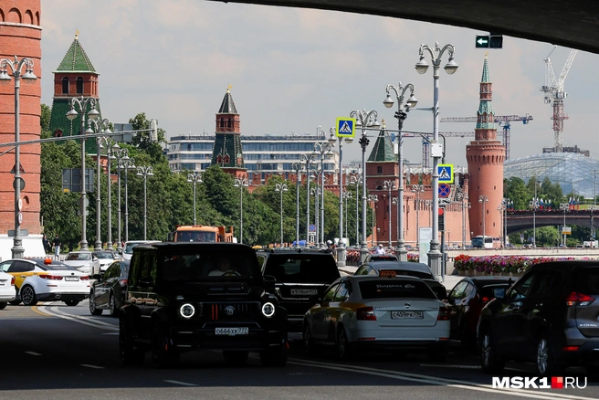 В центре города перекрыли улицы | Источник: Артем Устюжанин / MSK1.RU