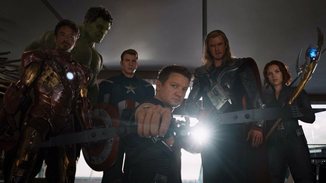 Разбираемся, каким получился первый кроссовер киновселенной Marvel — «Мстители» | Источник: кадр из фильма «Мстители» (12+), реж. Джосс Уидон (Marvel Studios, 2012)