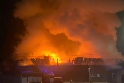 Пожар в Самаре привел к серьезным пробкам