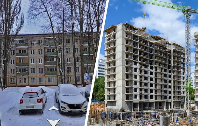 Сейчас районы Москвы активно застраивают реновационными домами | Источник: Яндекс.Карты, fr.mos.ru