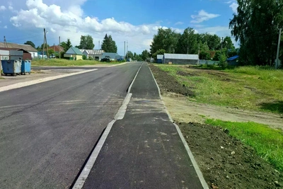 В Вадинске благоустроили пешеходную зону по нацпроекту
