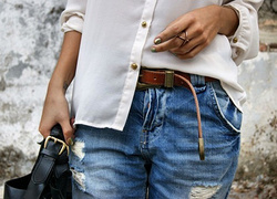 С чем носить джинсы: равнение на уличный стиль