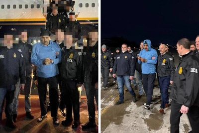 Мадуро доставлен в США после взрывов в Каракасе