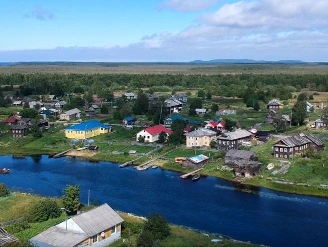Село Сумский Посад (Республика Карелия) в наши дни | Источник: Центр Народного Творчества Республики Карелия / YouTube