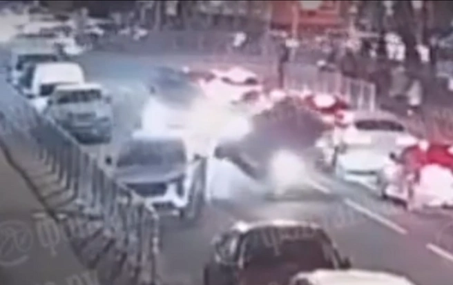 Момент столкновения | Источник: Фонтанка.Ру