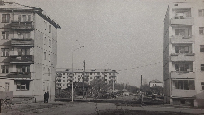 Ул. Кравченко, от Карла Маркса до Советской, в 1978 году | Источник: Комитет по делам архивов Курганской области / Vk.com