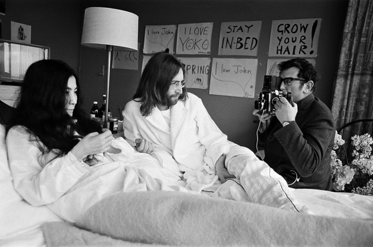 Акция Леннона и Оно в Амстердаме, март 1969 года | Источник: Trinity Mirror / Mirrorpix via Legion Media