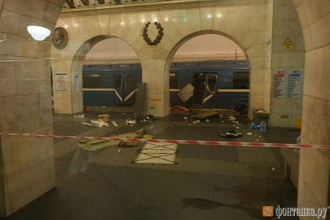 Метро Петербурга потребовало взыскать 67 млн рублей с виновных в теракте 2017 года | Источник: «Фонтанка.ру»