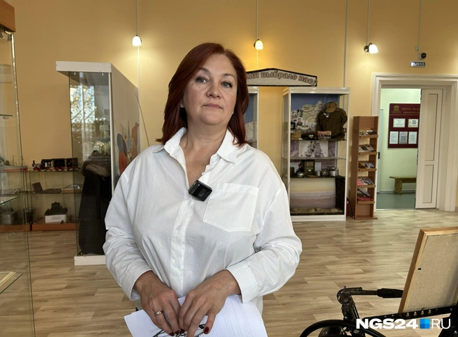 Директор Большемуртинского краеведческого музея Галина Кильб | Источник: Алексей Тайганавт / NGS24.RU