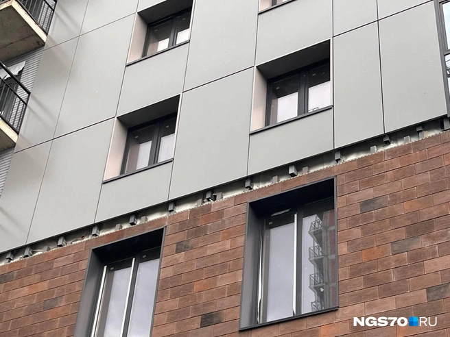 Недоделки на фасаде  | Источник: предоставлено Марией Щербаковой-Санду
