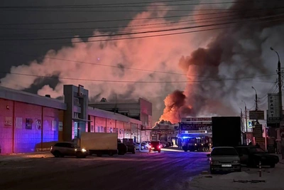 Five Pavilions Burn Down at Tulaka Base in Volgograd