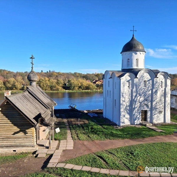 Церковь Дмитрия Солунского и Георгиевская церковь | Источник: Анна Мотовилова/ FONTANKA.RU
