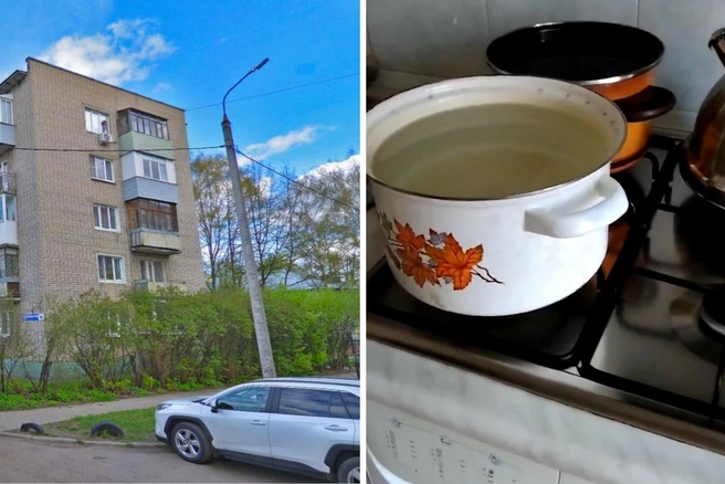 В Ярославле жители пятиэтажки почти на все лето остались без воды | Источник: Яндекс.Карты, Народный фронт | Ярославская область / Vk.com