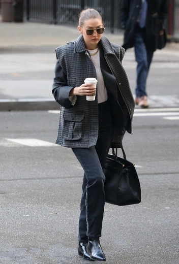 Джиджи Хадид в Нью-Йорке | marieclaire.ru