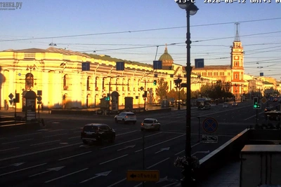 В Петербурге прохладно, ночью похолодает
