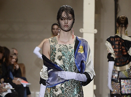 Кутюрный показ Maison Martin Margiela осень-зима 2014/15