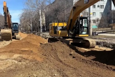 Ремонт подземных коммуникаций в Благовещенске на трёх улицах