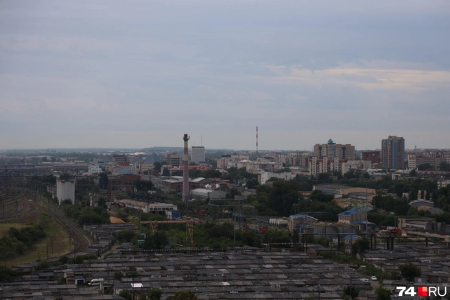 На юге города небо посветлее | Источник: Наталья Лапцевич
