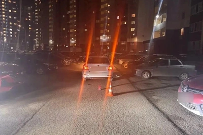 Ребенок на велосипеде попал под машину в Оренбурге