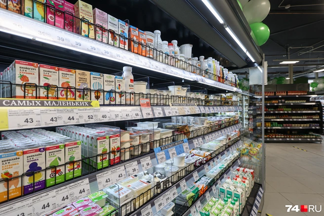 Список продуктов не утчоняется | Источник: Илья Бархатов / 74.RU