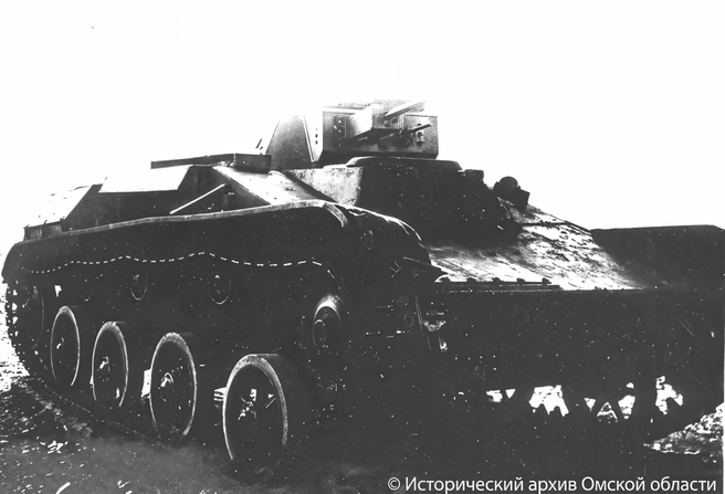 Тот самый танк | Источник: Фотофонд ИАОО / Pastvu.com