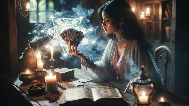 Гороскоп Таро для знаков Зодиака на май 2025 | Источник: Shutterstock AI/Fotodom.ru