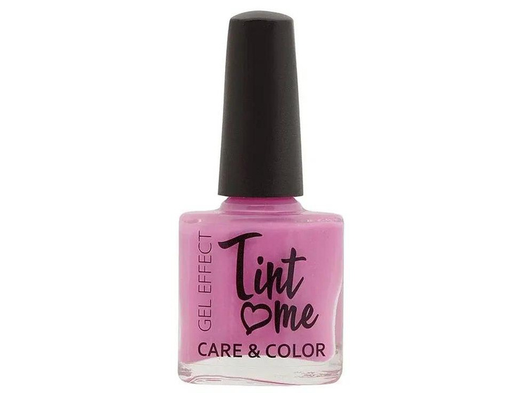 Tint me лак для ногтей Care & Color, 10 мл