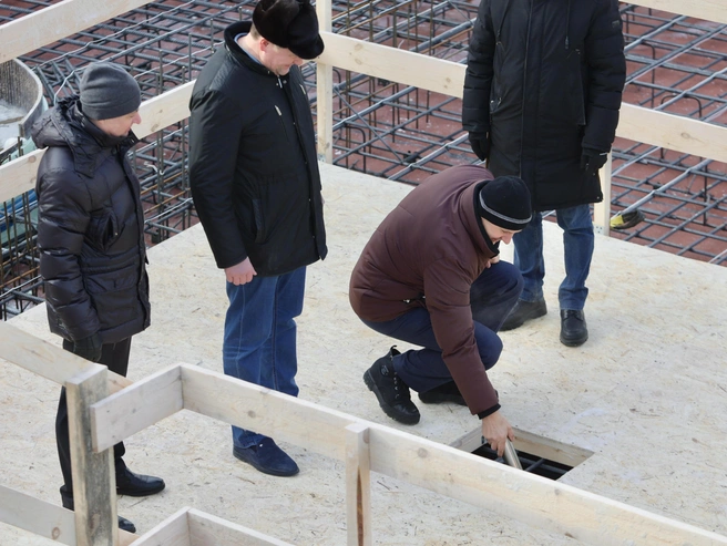 Момент торжественной закладки первой очереди строительства | Источник: Соня Радостина / E1.RU