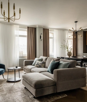 Вне времени и трендов: квартира 102 м² в Москве