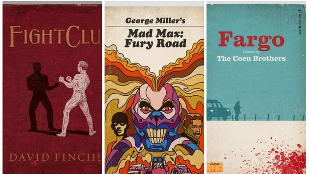 Если бы фильмы были книгами: 22 фантазии в стиле книжных ретрообложек