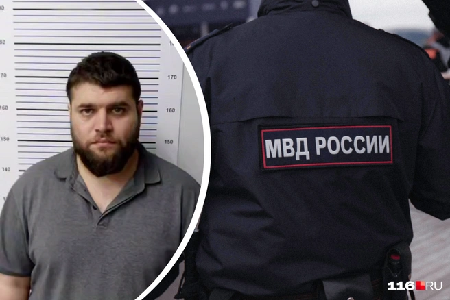 Мужчину доставили в Санкт-Петербург | Источник: Лина Саитова / 116.RU, «Петербургская полиция»/t.me