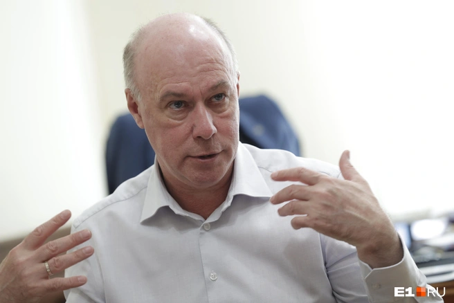 Владимир Гейко последний месяц посвятил устройству системы уборки Екатеринбурга | Источник: Владислав Лоншаков / E1.RU