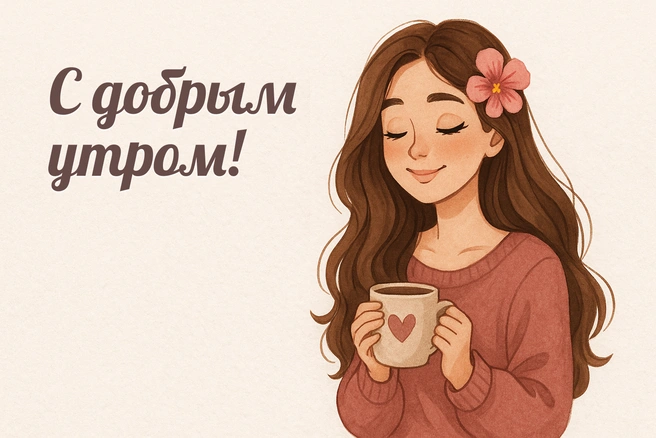 Утро на позитиве: 10 открыток которые помогут встать с правой ноги | Источник: Городские медиа