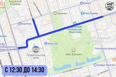 В Хабаровске 23 мая перекроют улицы из-за забега
