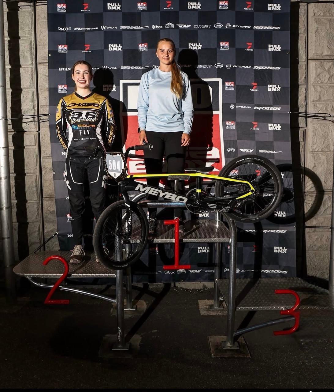 Ангарчанка Майя Савина взяла золото на престижном турнире по BMX-рейсингу в США