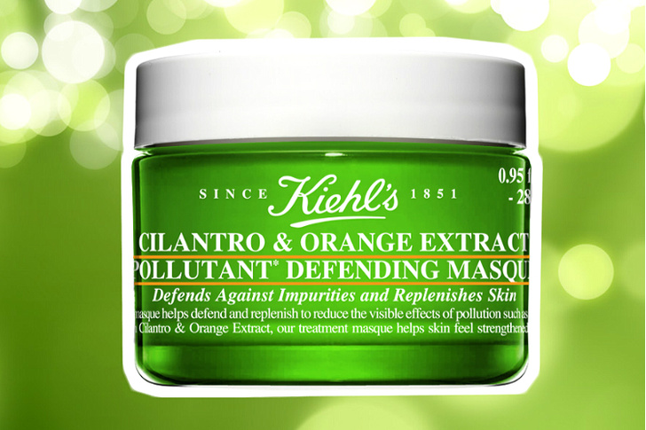 Ночная маска для защиты от агрессивных факторов окружающей среды Cilantro & Orange Extract Pollutant Defending Masque, Kiehl’s