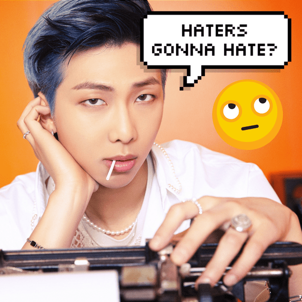 «Есть тонкая грань между хейтерами и поклонниками»: что RM думает о ненависти к BTS? 😯