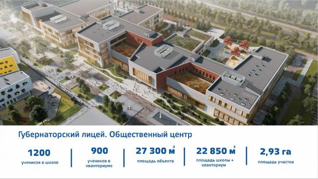 Таким будет «Губернаторский лицей» | Источник: «Форум-групп»