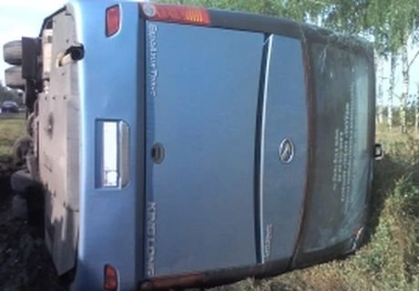 Под Сасовом перевернулся автобус, трое пострадали | ya62.ru