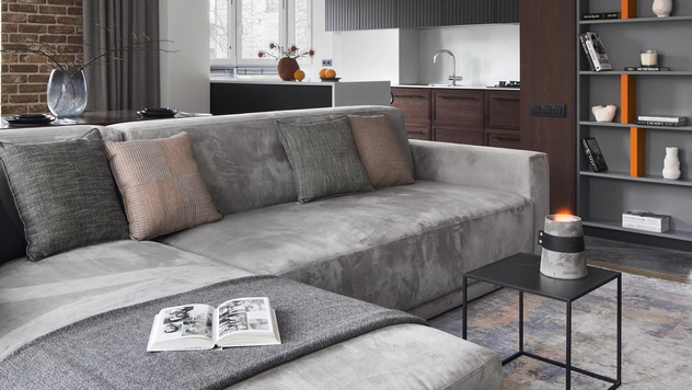 Современная квартира в Калининграде 88 м²