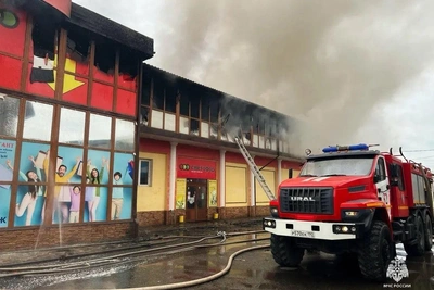 Пожар в армавирском «Светофоре»: трое пострадавших