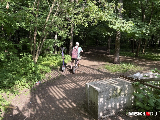 Некоторые даже катаются на самокатах | Источник: Софья Чатинян / MSK1.RU