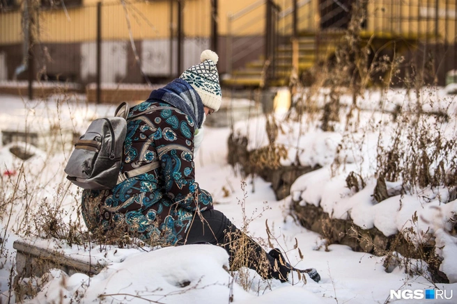 Когда уходит теплая осень | Источник: Ольга Бурлакова / NGS.RU