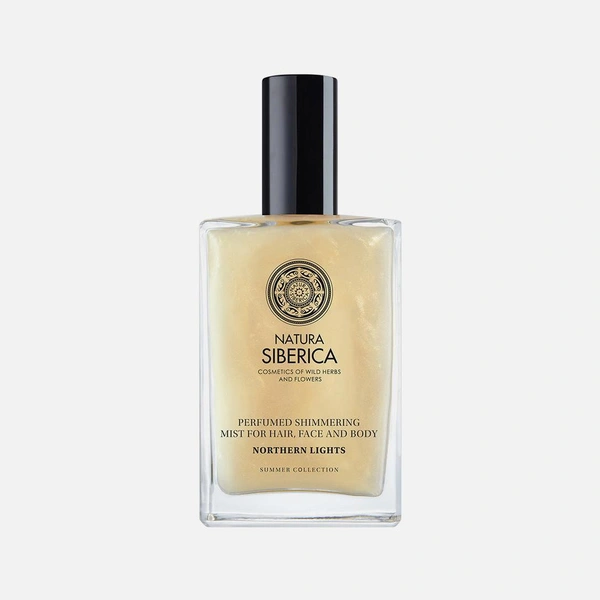 Natura Siberica Увлажняющий парфюмированный мист для волос, лица и тела golden shimmer